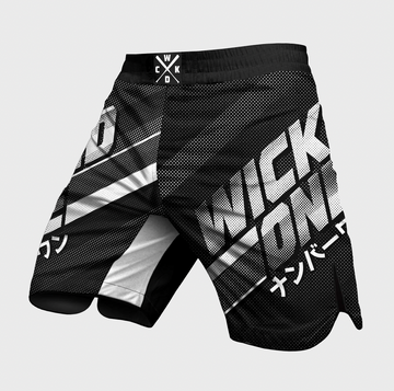 MMA SHORTS EAGER OTOSHI "BLACK"