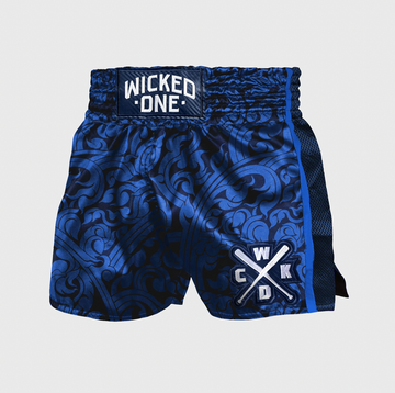 MUAY THAI SHORTS INTENSITY "BLUE"