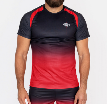 TRAINING SHIRT GHOST "BLACK / RED"
