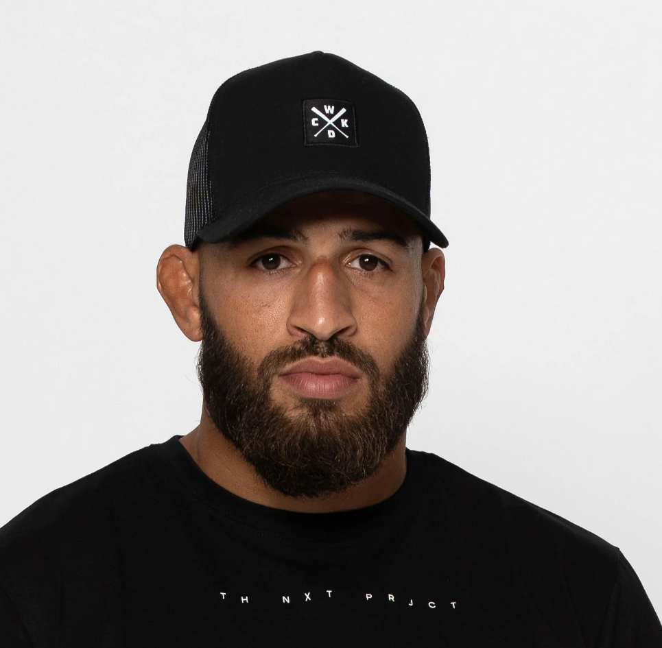 BLACK TRUCKER CAPS