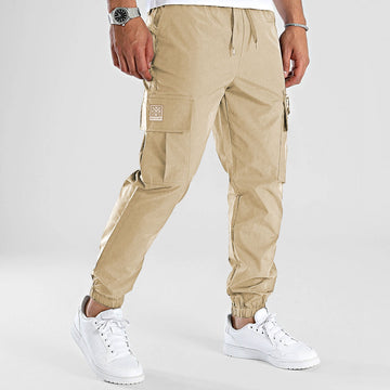 REVIVAL BEIGE CARGO PANTS