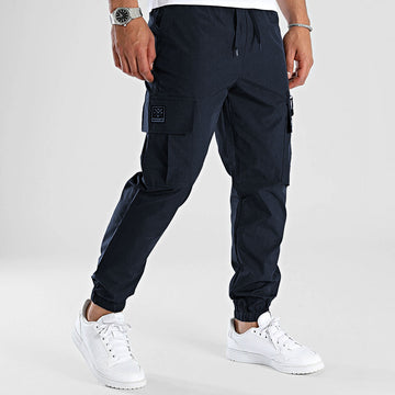 REVIVAL NAVY CARGO PANTS