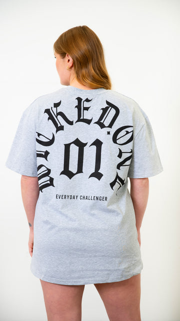 T-SHIRT GOAT OVERSIZE "GREY"