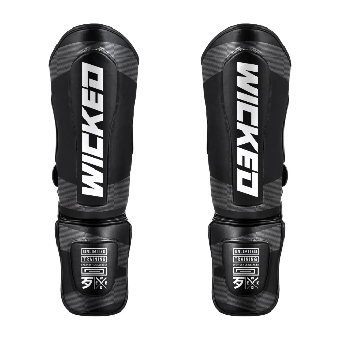 KRUZ BLACK SHIN GUARDS
