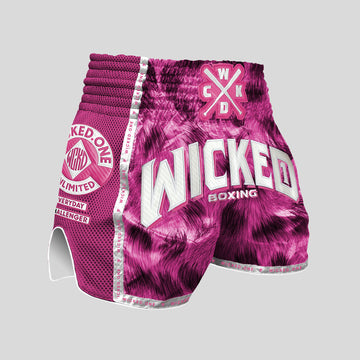 MUAY THAI SHORT HUNTER "PINK"