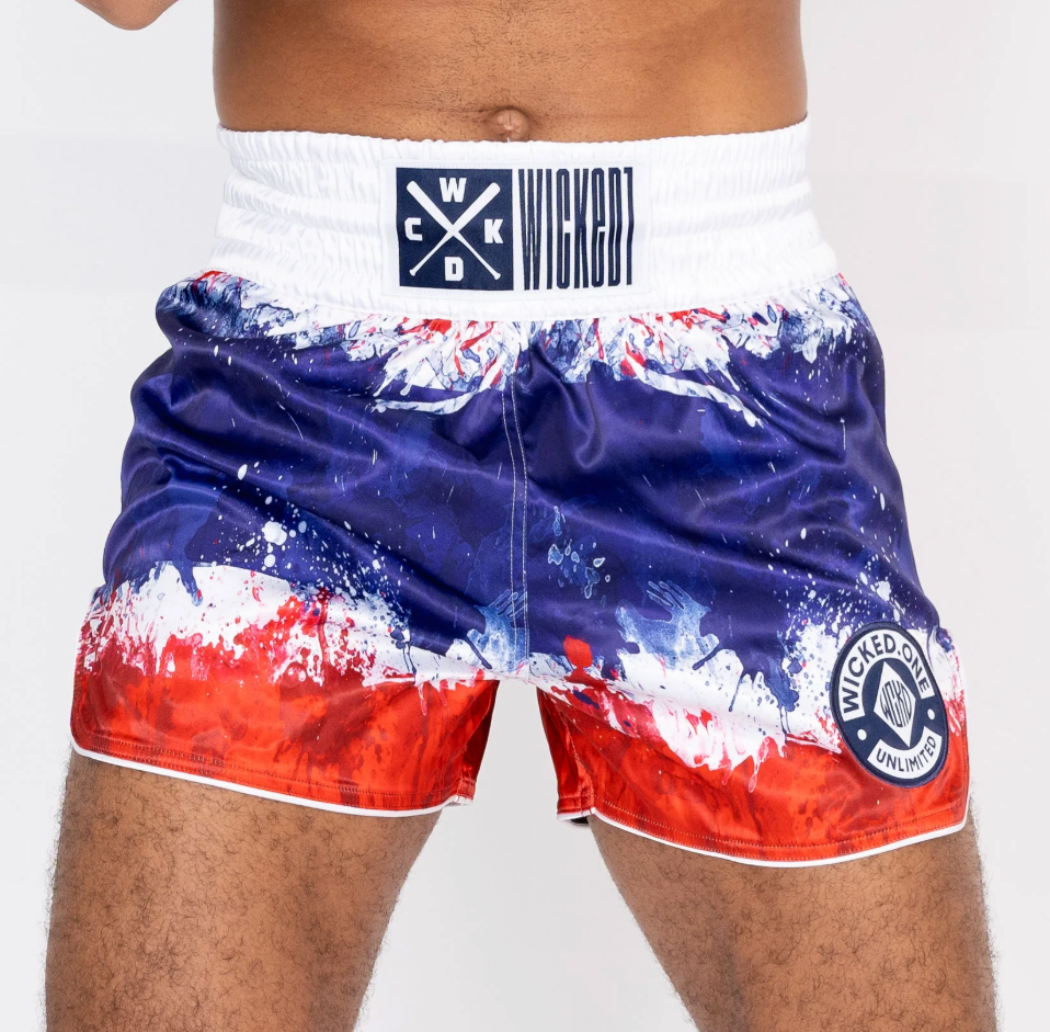 MUAY THAI SHORTS THAI FLAG