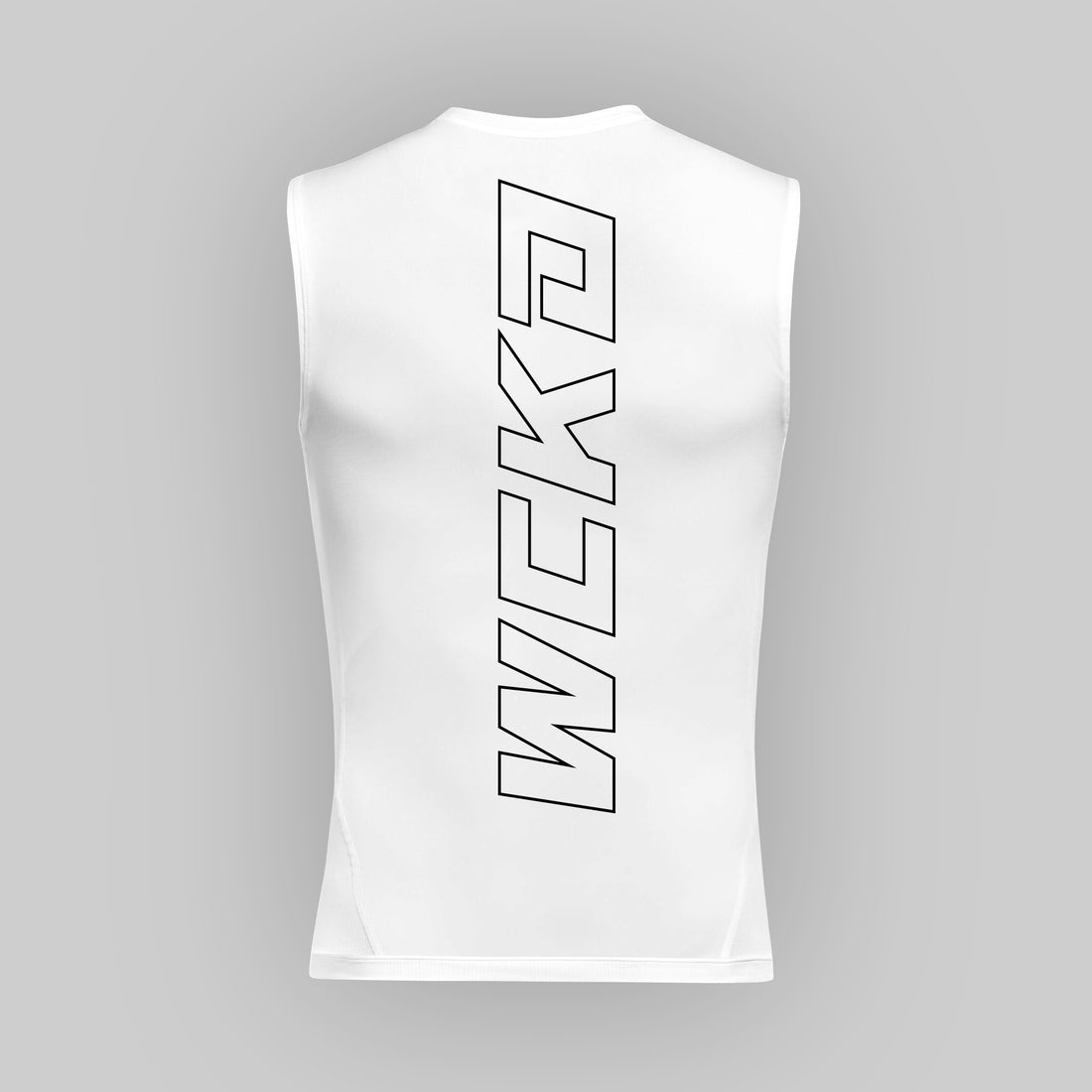 RAW SLEEVELESS RASHGUARD "WHITE"