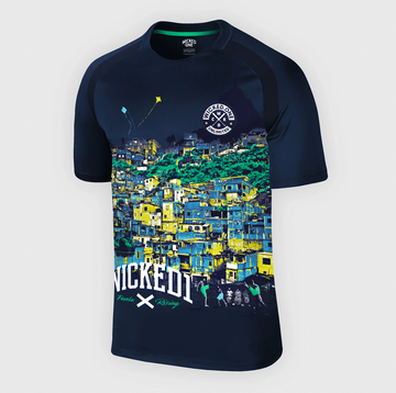 FAVELA RISING TRAINING SHIRT "NAVY"