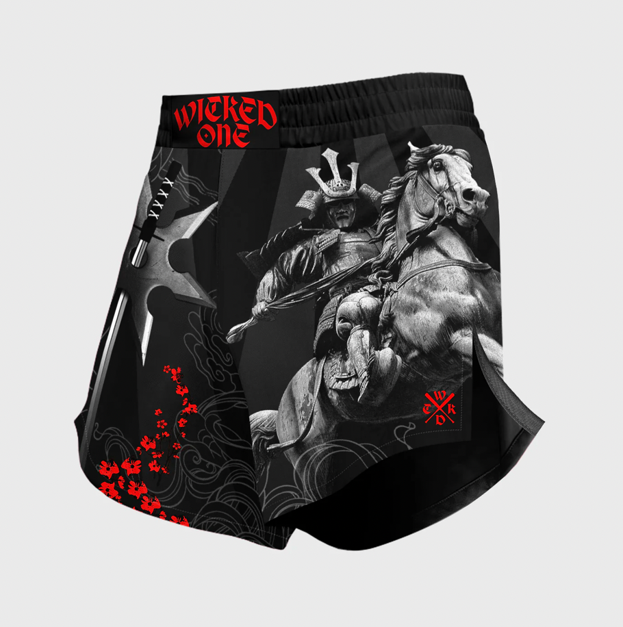 MMA SHORTS ELEMENT SHOGUN "BLACK"