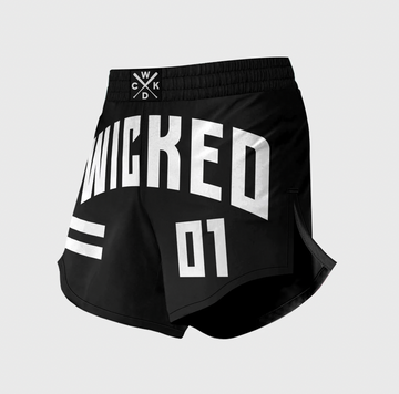MMA SHORTS ELEMENT RUSH "BLACK"