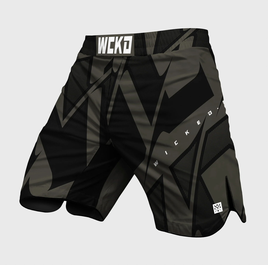 MMA SHORT EAGER SHARP "KAKI"
