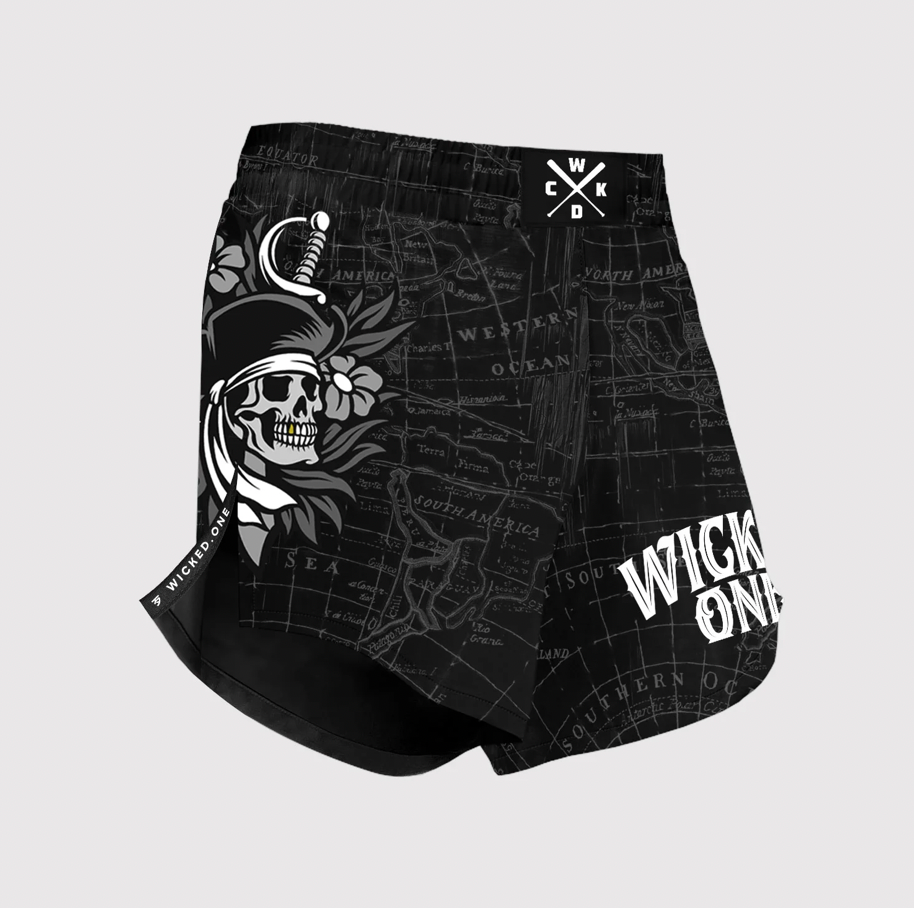 MMA SHORT ELEMENT HACKER "BLACK"