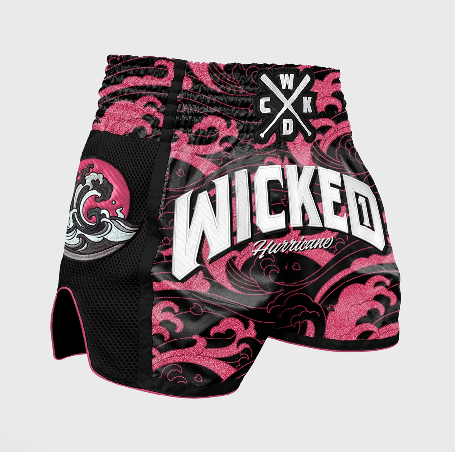 MUAY THAI SHORTS HURRICANE "PINK"