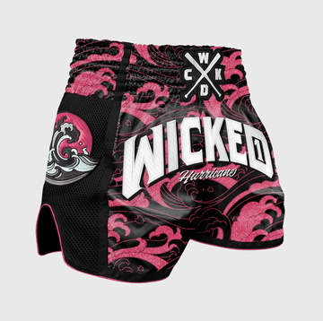 MUAY THAI SHORTS HURRICANE "PINK"