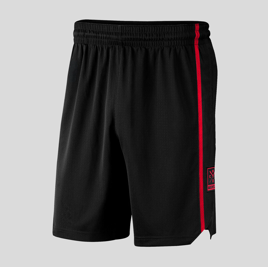 BLACK ROLLIN SHORTS
