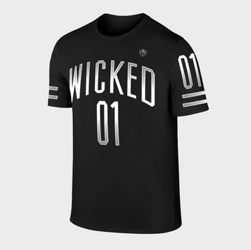 BLACK SUPERBOWL T-SHIRT