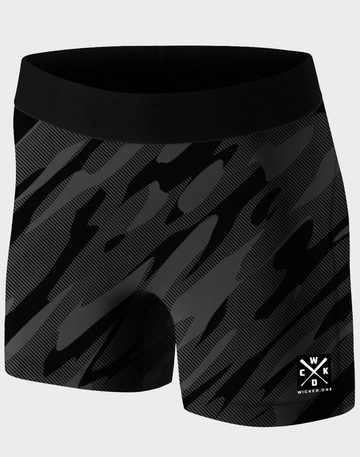 UPSET BLACK TRAINING SHORTS