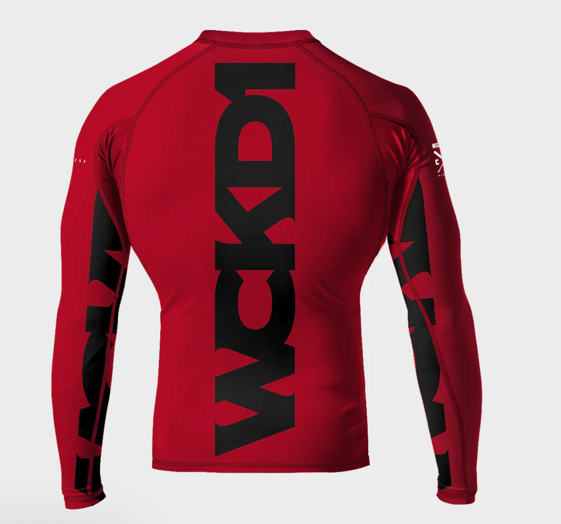RASHGUARD WCKD "RED"