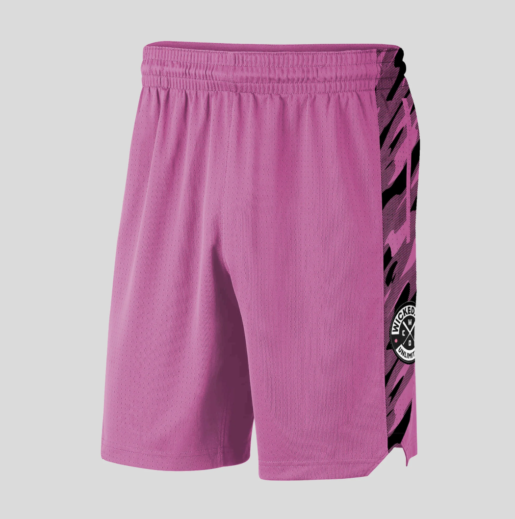PINK HUSSLE SHORT