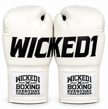 OLY BOXING GLOVES - WHITE