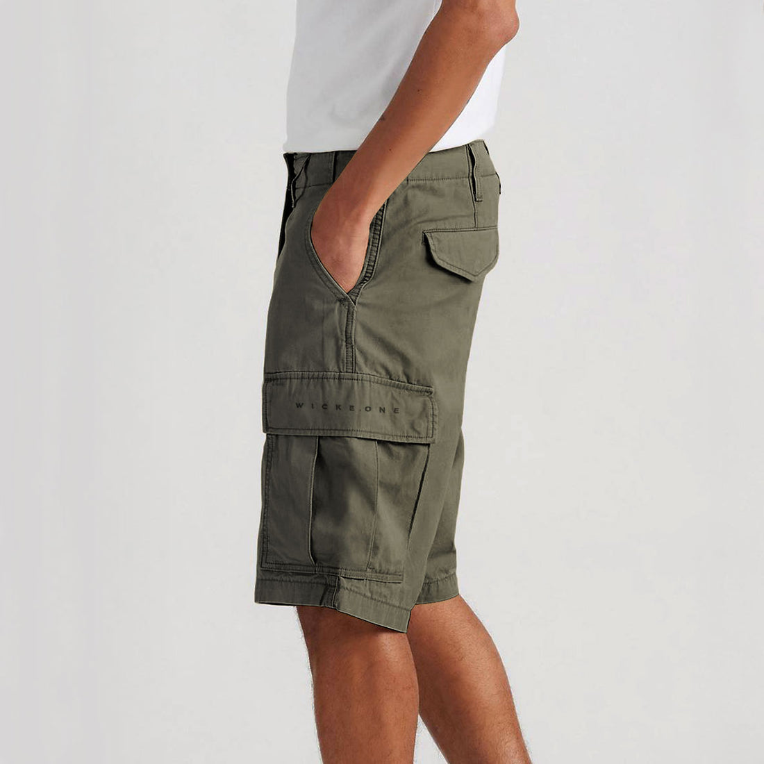 SHYNE KAKHI CARGO SHORT