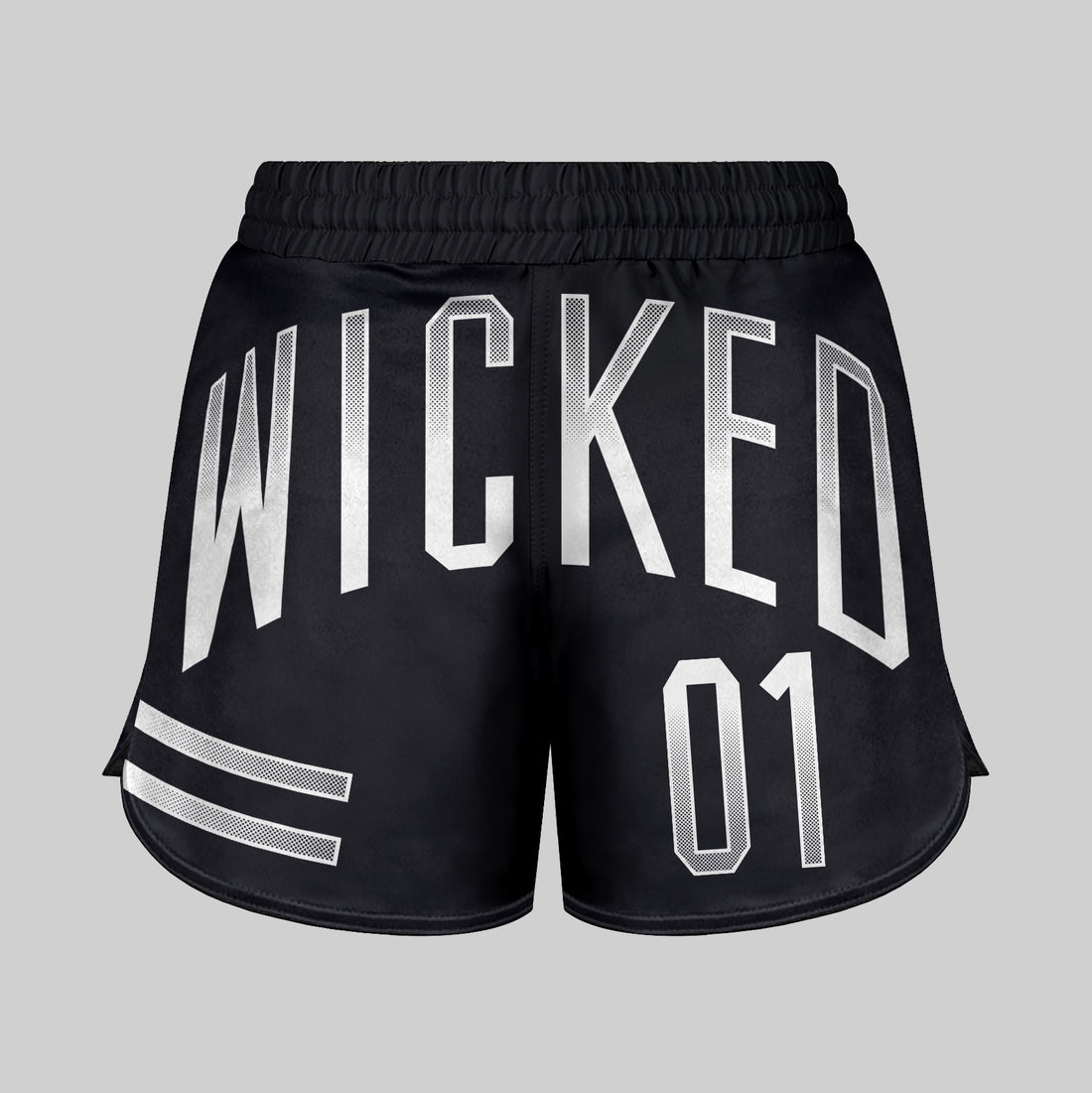 MMA SHORTS ELEMENT SUPERBOWL BLACK