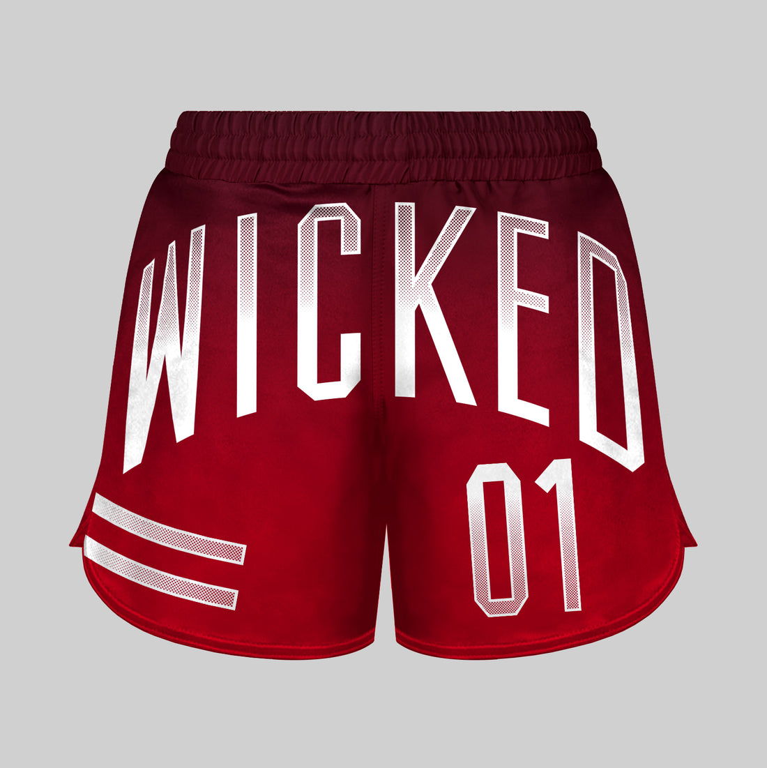 MMA SHORTS ELEMENT SUPERBOWL RED