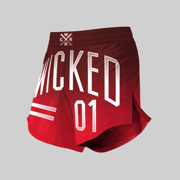 MMA SHORTS ELEMENT SUPERBOWL RED