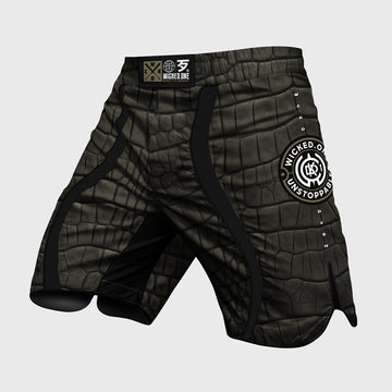 MMA SHORT EAGER CAIMANN KHAKI