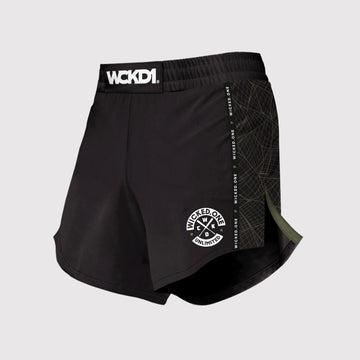 MMA SHORTS ELEMENT METAVERS BLACK