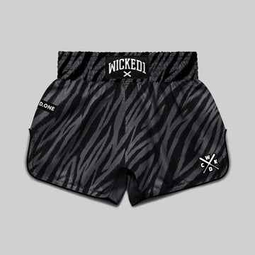 MUAY THAI SHORTS TIGER "BLACK"
