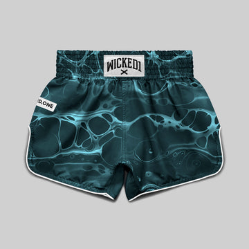 MUAY THAI SHORT CHEMIST "GREEN"