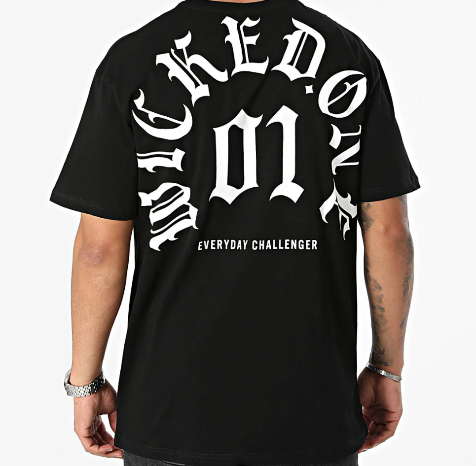 T-SHIRT GOAT OVERSIZE "BLACK"