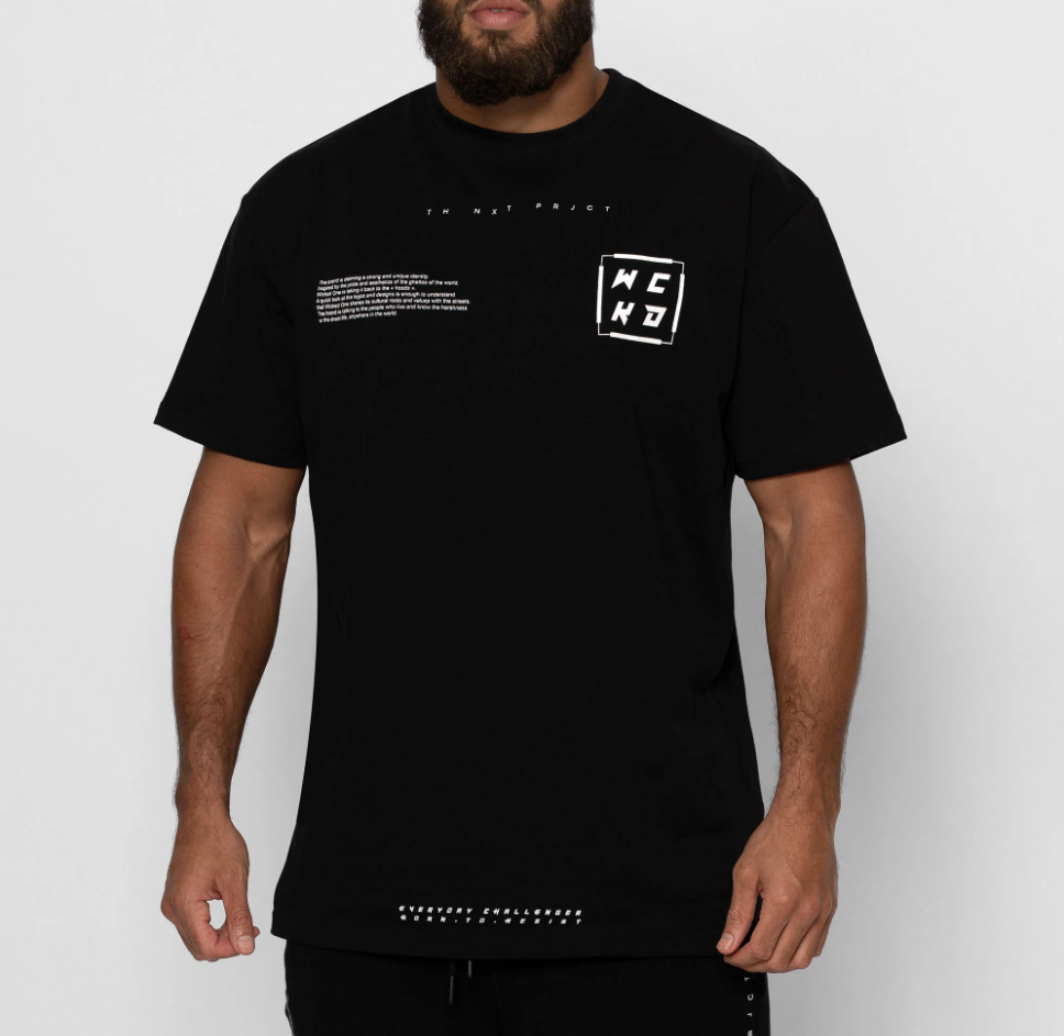 T-SHIRT  PROJECT OVERSIZE "BLACK"
