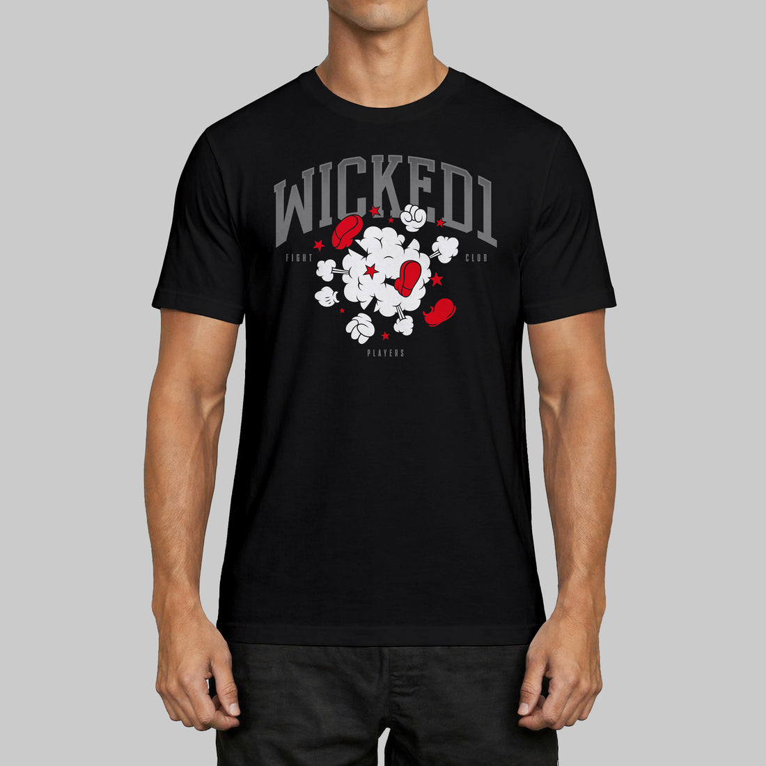 T-SHIRT FIGHT CLUB BLACK