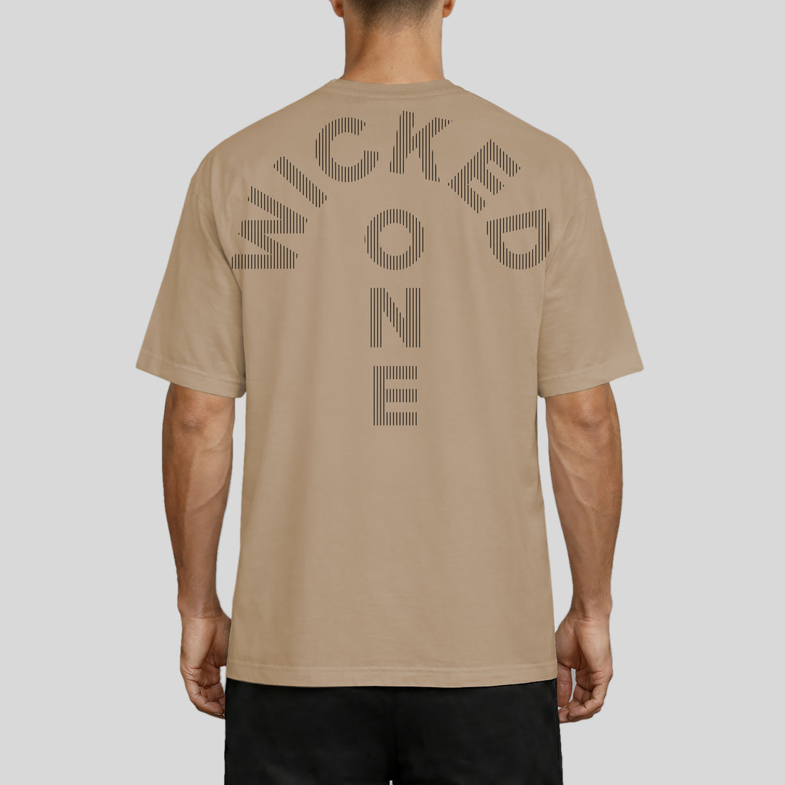 T-SHIRT METEOR OVERSIZED BEIGE