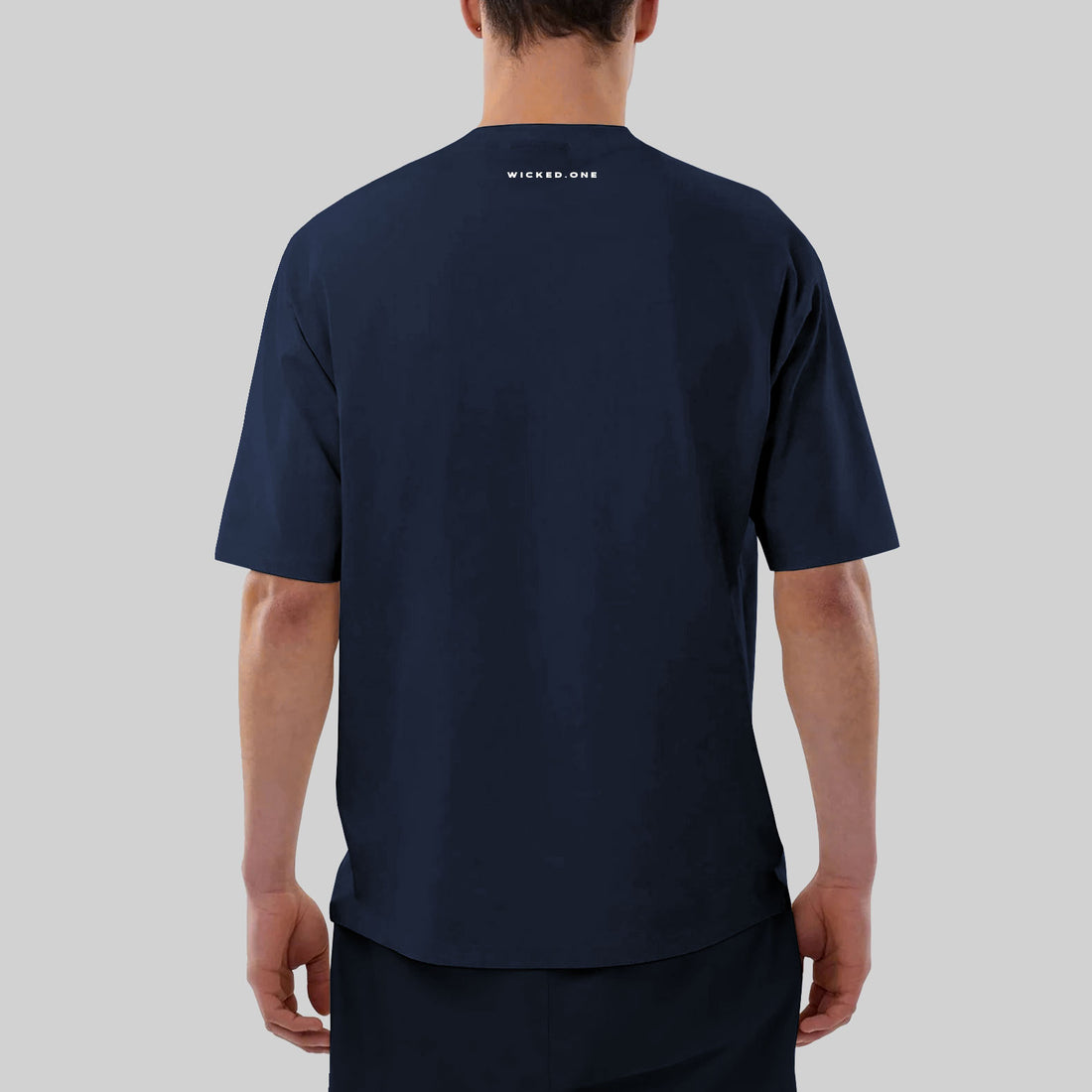 T-SHIRT LINE-UP OVERSIZED NAVY