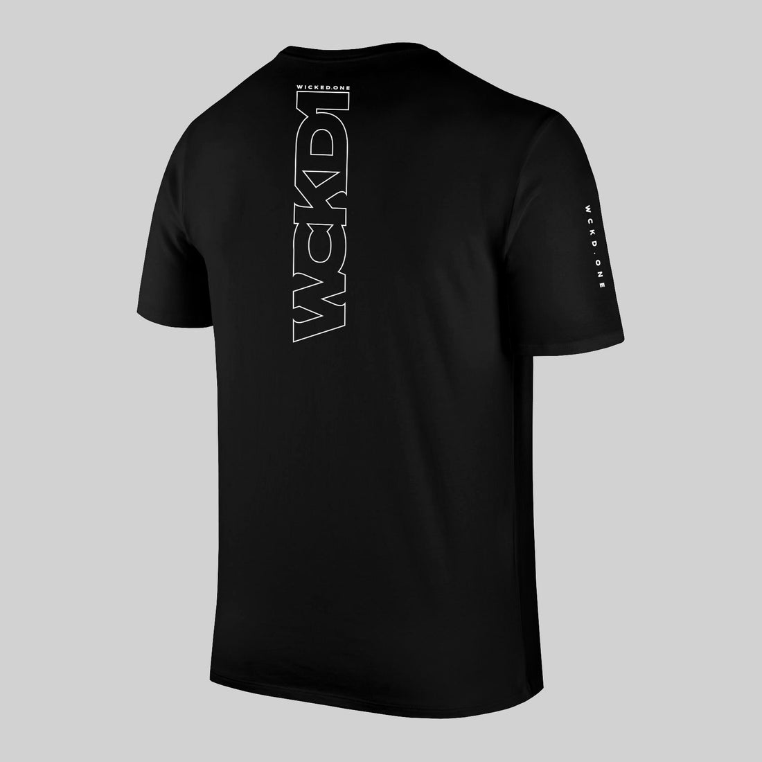 T-SHIRT LAZER-CUT BLACK